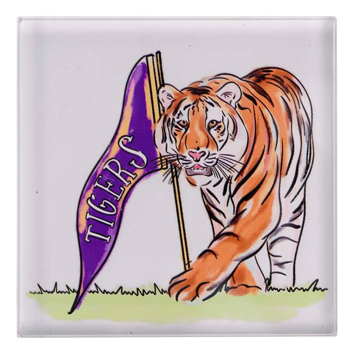 LSU Mascot Napkin Weight for wholesale by Glory Haus