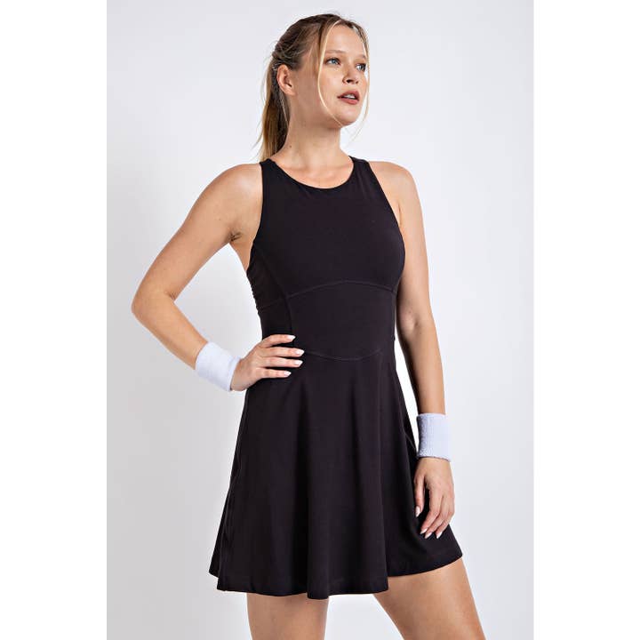Rae Mode - Wholesale Athletic Dress - Women's - BUTTER ROMPER DRESS WITH KEYHOLE3