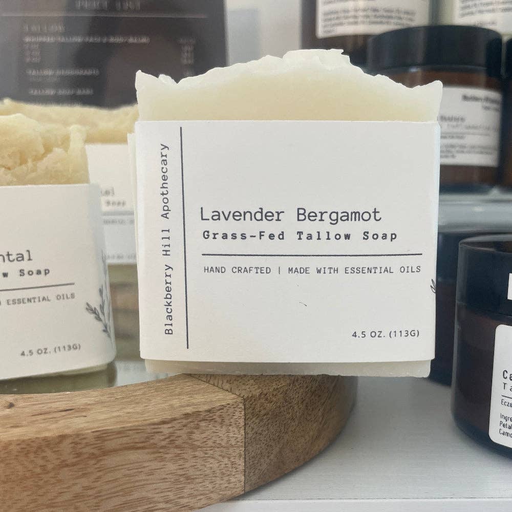 Blackberry Hill Apothecary - Vente Pains de savon - Savon au suif nourri à l'herbe de Blackberry Hill9
