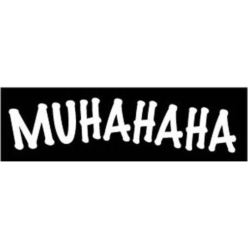 MUHAHAHA - Funny Bumper Sticker, Car Magnet for wholesale by Humper Bumper