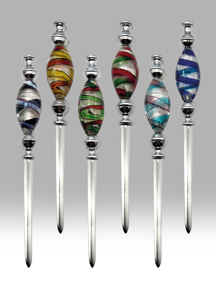 Abrecartas - Juego de 6 para venta al por mayor de Nobile Glassware Ltd.