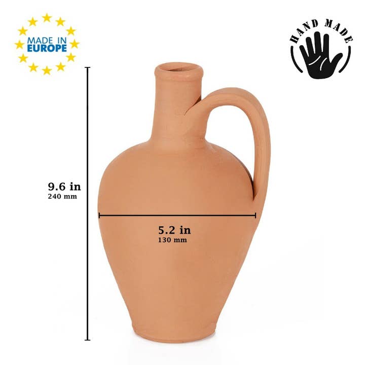 Hakan – wholesale Kanna – Lergodslerkanna, lerkruka för dricksvattenkanna2
