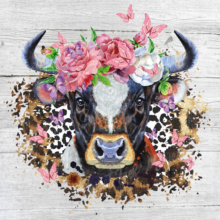 Søde koblomster Western Farm Sublimeringsoverførsel for engroshandel hos Sweet Tees