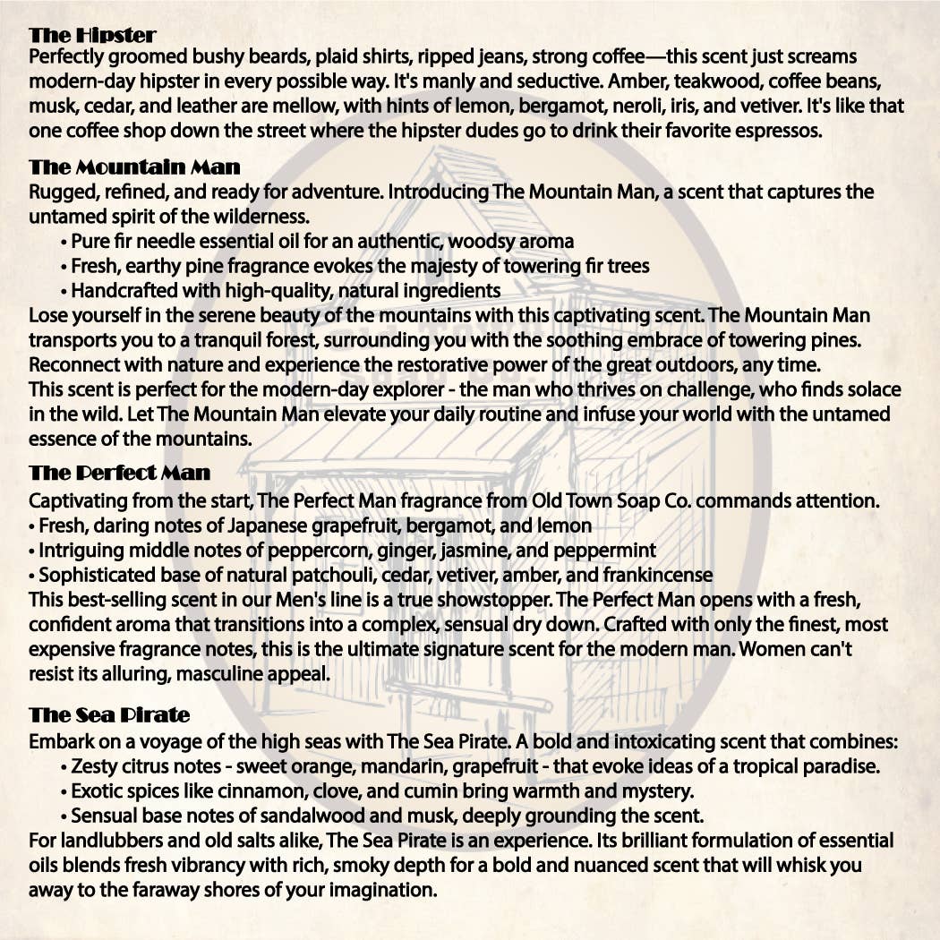 Old Town Soap Co. - Wholesale Shave Soap - Men's - His Shave Soap17