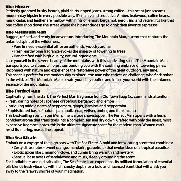 Old Town Soap Co. - Wholesale Shave Soap - Men's - His Shave Soap17