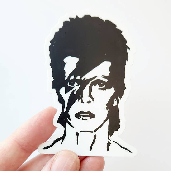 David Bowie klistermärke, 3 av 2 i för wholesale av Hannah Guthrie Designs