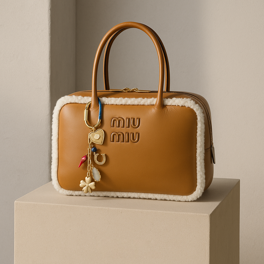 Lilla Haven - Wholesale Purse/Bag Accessory - Unisex - Lucky Charm Keychain with Heart, Clover and Horseshoe3