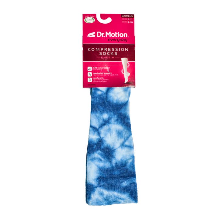 Dr. Motion - Wholesale Socks - Women's - Tie Dye | Knee-High Compression Socks For Women5