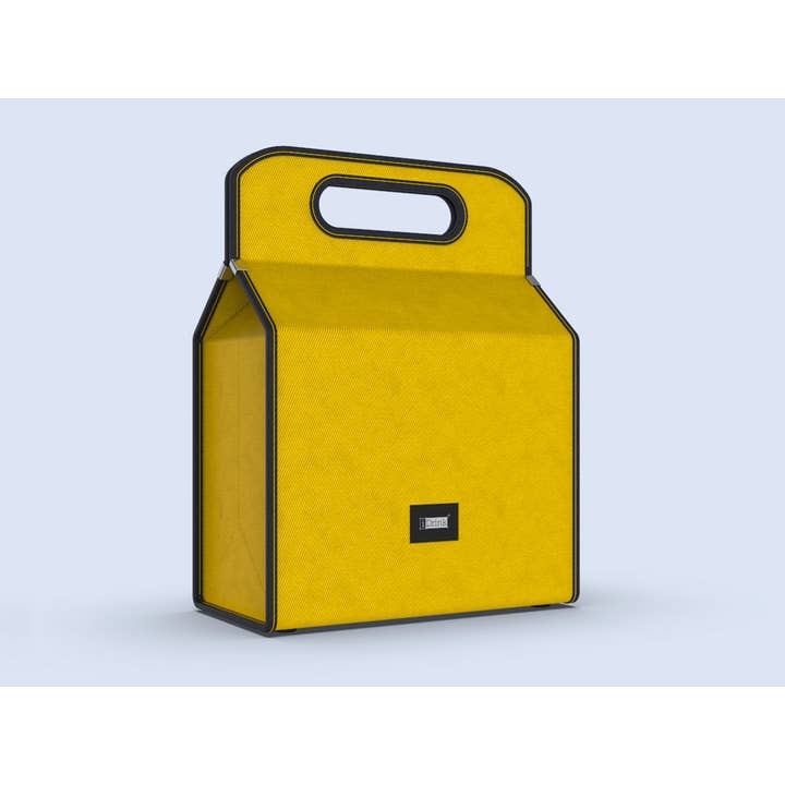 I-Total, I-Drink - Wholesale Lunch Bag/Box - Yellow Thermal Bag