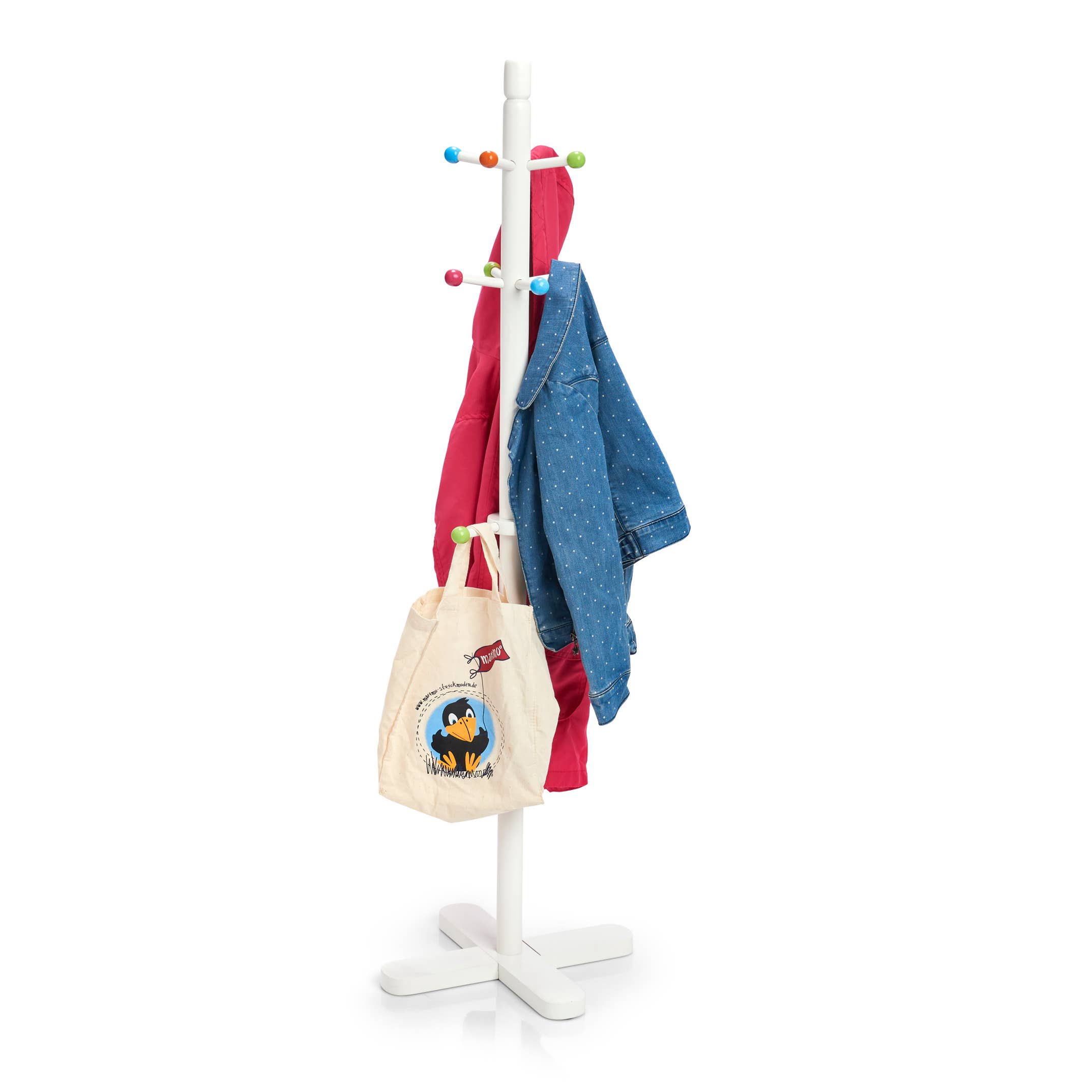 Weiß Kinder-Kleiderständer, MDF, Weiß für den Großhandel auf Faire1