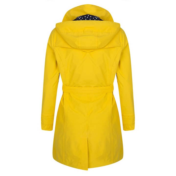 Happy Rainy Days - Venta al por mayor Gabardina - Mujer - Abrigo Mujer - Amarillo2