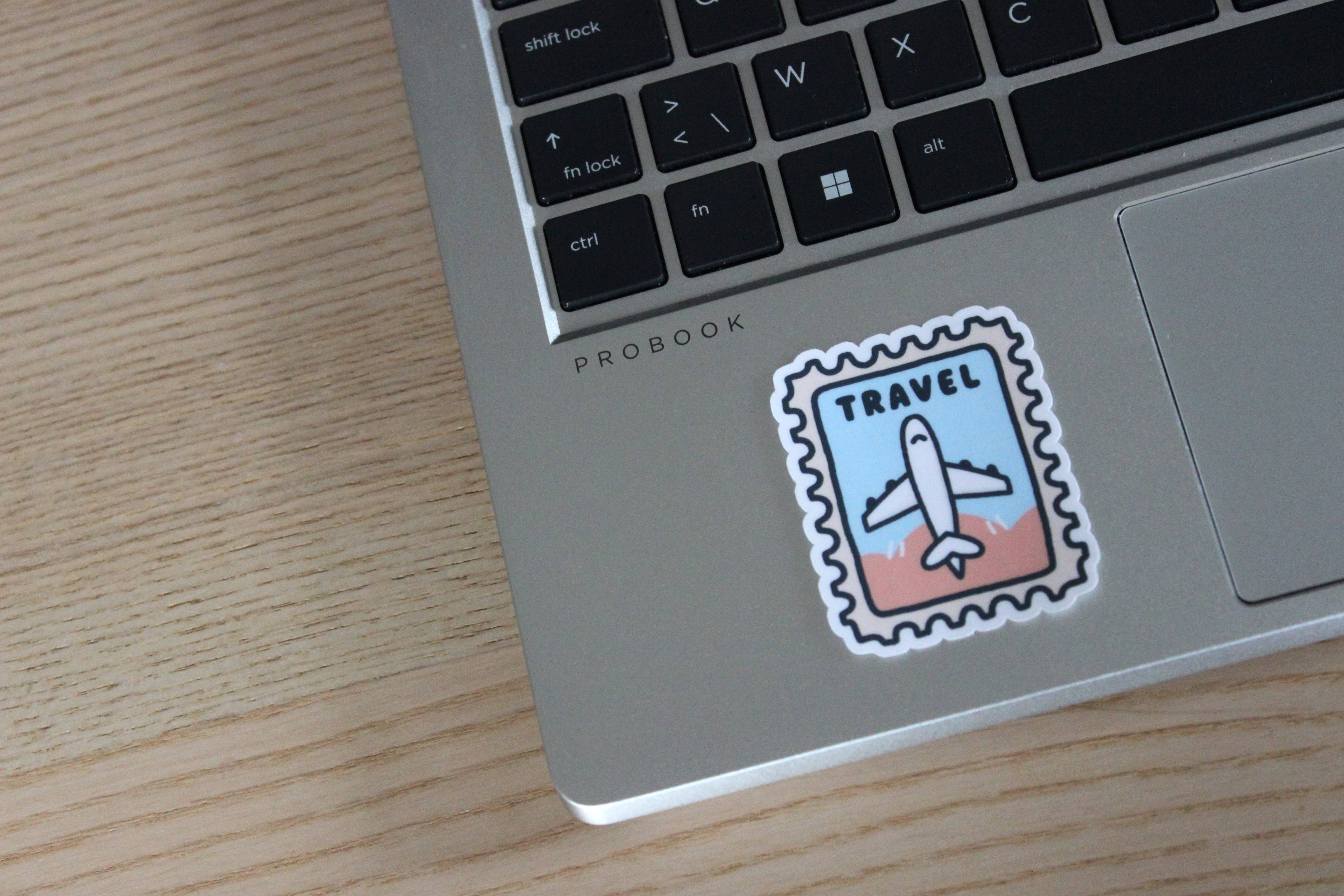 x The Fancy Firefly - Wholesale Sticker - Reisstempel – Waterdichte Uitgesneden Sticker2