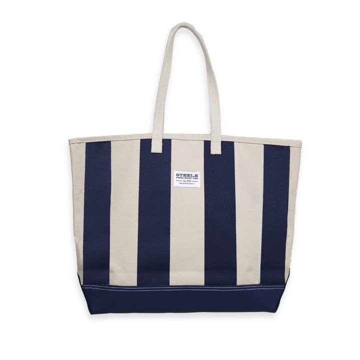 Steele Canvas Basket Corp. - Wholesale Tote Bag - Unisex - Striped Tote Set1