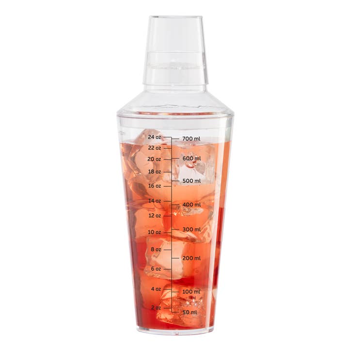 Oggi – wholesale Cocktail shaker – Cocktail Shaker, 24oz Clear