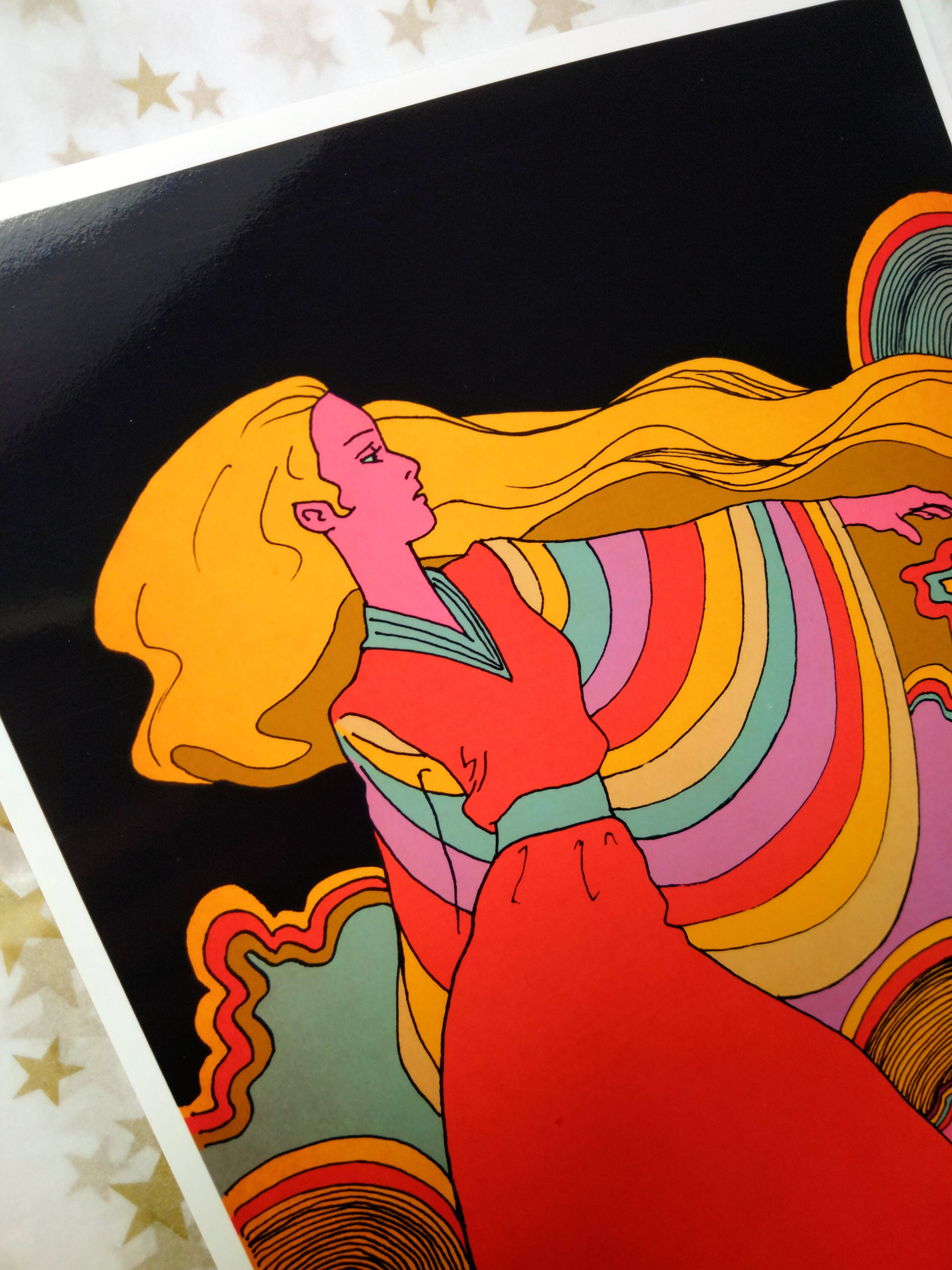 Daring Hare - Wholesale Art Print - Art Print - 70's Goddess1