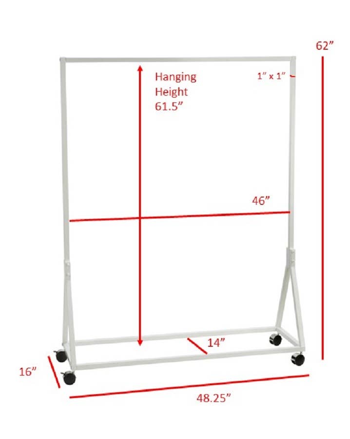 Tripar International - Wholesale Coat Rack - Triangle Base Metal Garment Racks1