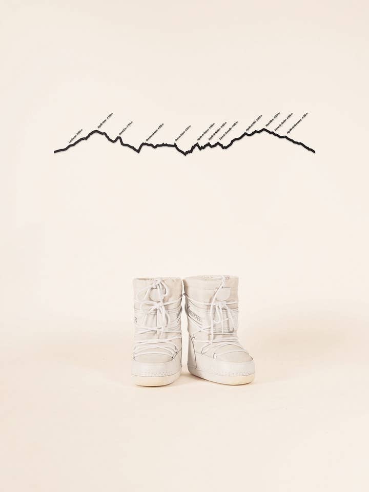 Vægdekoration - Chamonix Silhuet - Summit (50 cm) for engroshandel hos The Line