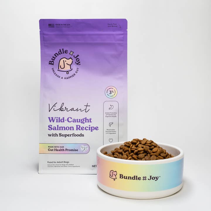 Bundle x Joy - Wholesale Pet Food - Dog - Vibrant Salmon Superfood Dog Food (Poultry-Free) 18lb