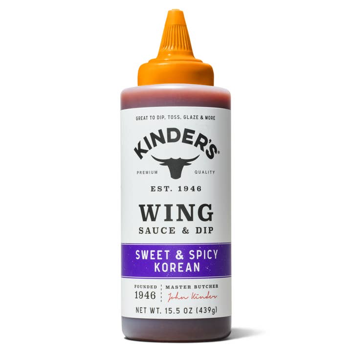 Kinder's Sauces & Seasonings - Wholesale Sauce - Sweet & Spicy Korean Wing Sauce