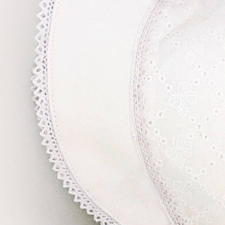 Huggalugs - Wholesale Sun Hat - Kids - Bow Eyelet Baby Sunbonnet SALE2