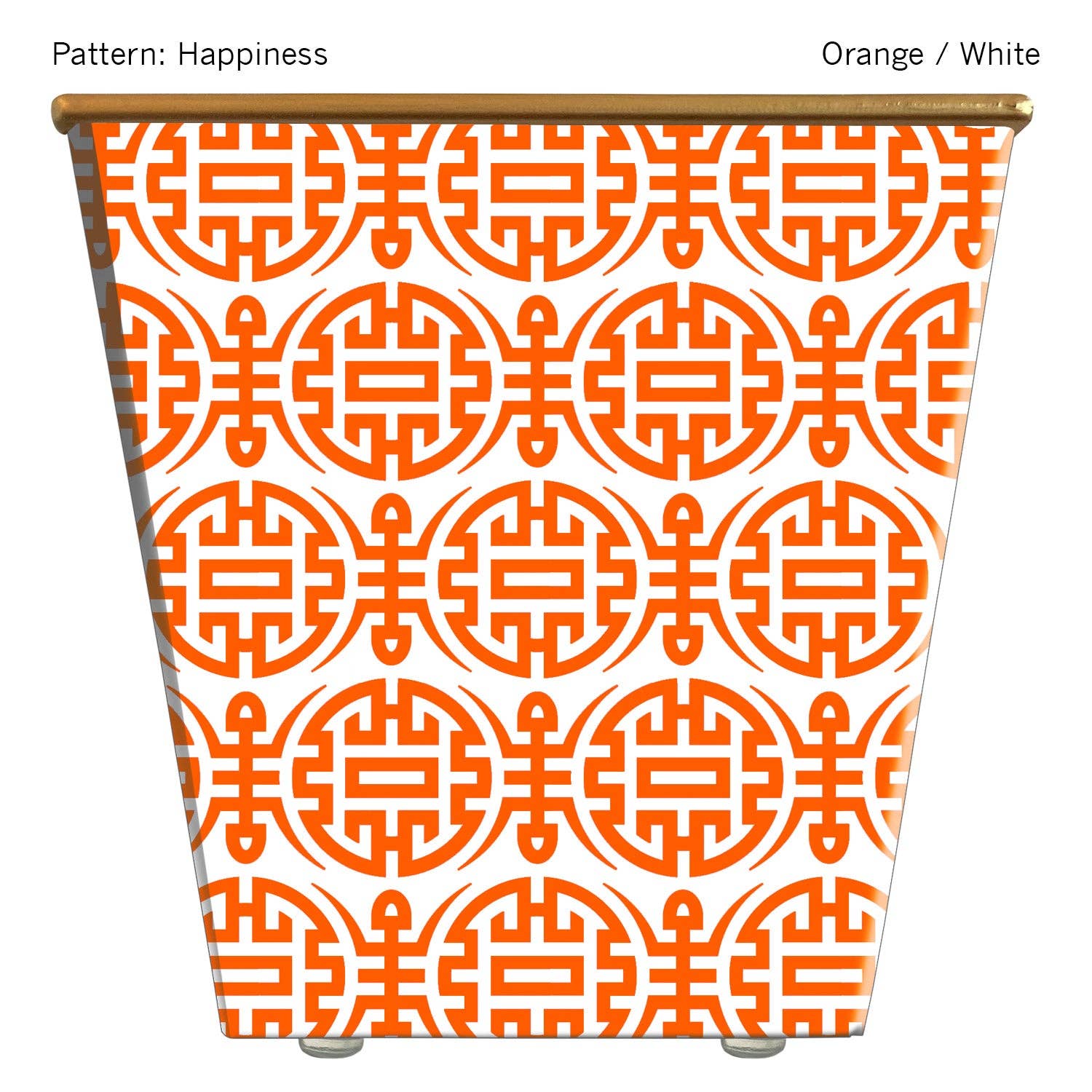 Hedge Farm Candles and Containers - Wholesale Plant Pot - WHH Happiness Cachepot Container Only6