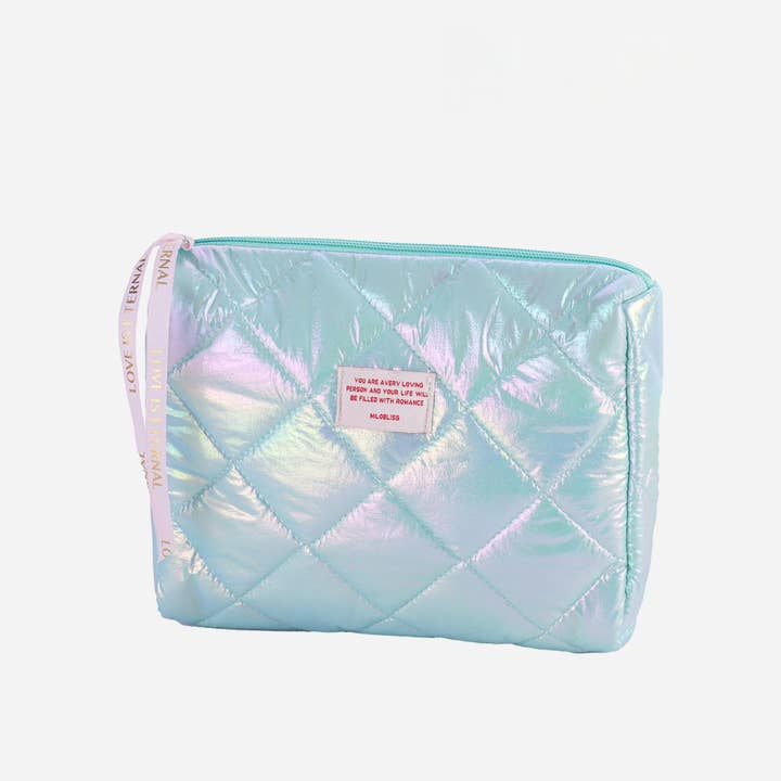 Little Trendy - Wholesale Makeup/Cosmetic Bag - Down glossy cosmetic bag travel vacation cosmetic bag12