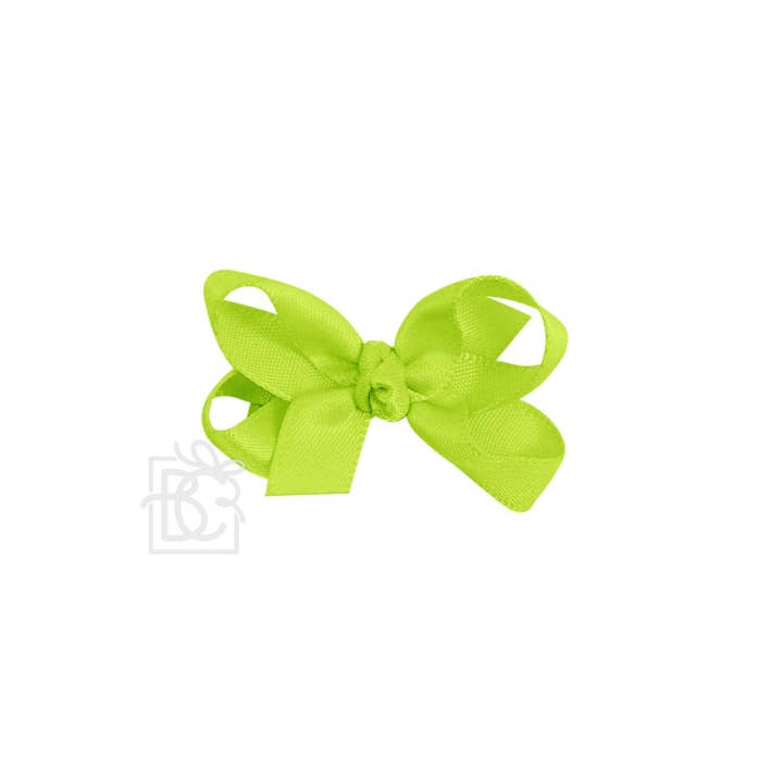 Beyond Creations, LLC - Wholesale Hair Bow - Kids - SATIN BOW ON CLIP31