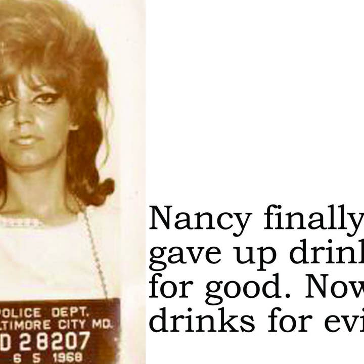 Cartoline BIG HOUSE, Nancy ha finalmente smesso di bere... per la vendita all'ingrosso da parte di The 3 Sisters Design Co.