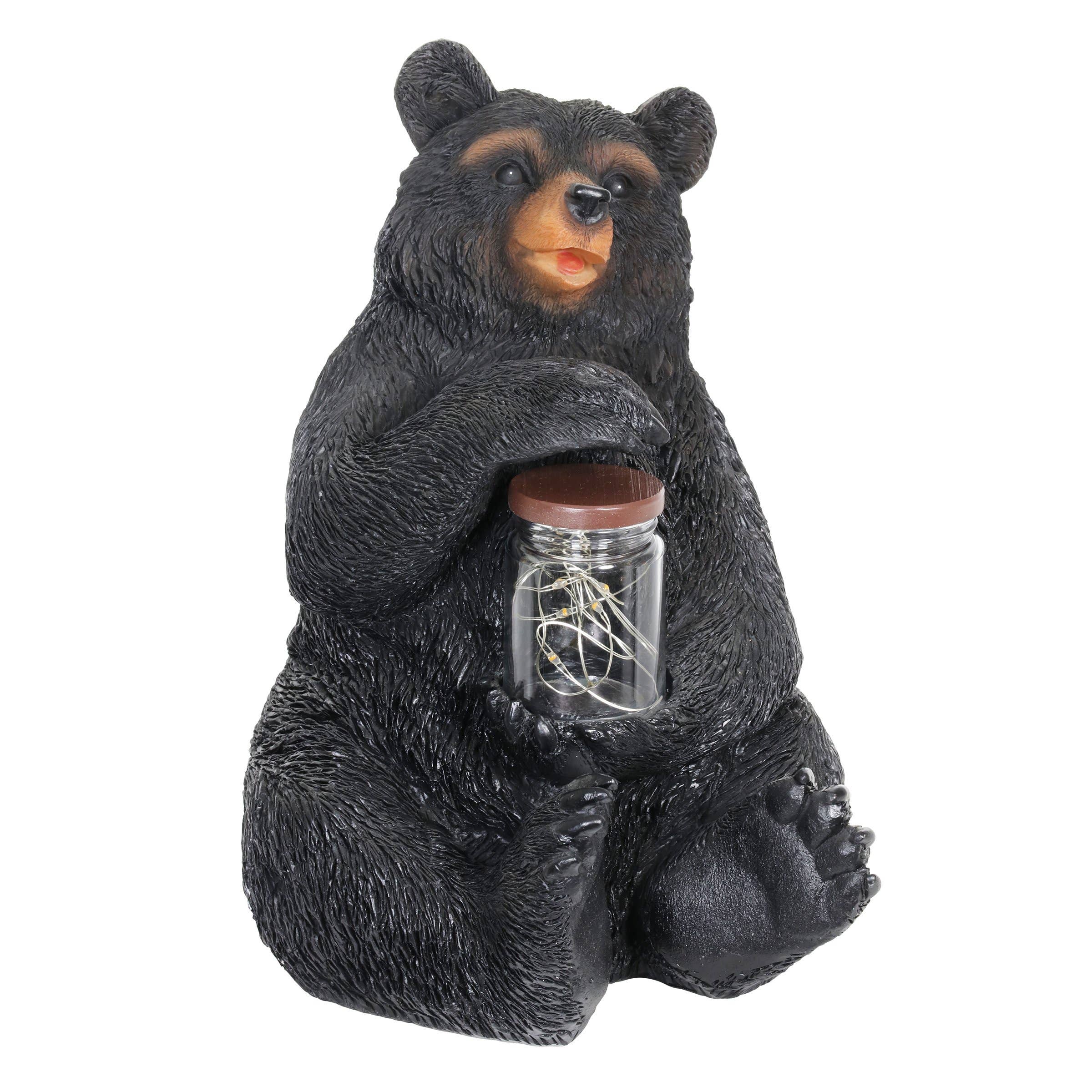 Exhart - Wholesale Outdoor Ornament/Decor - Solar Bear With Fireflies9