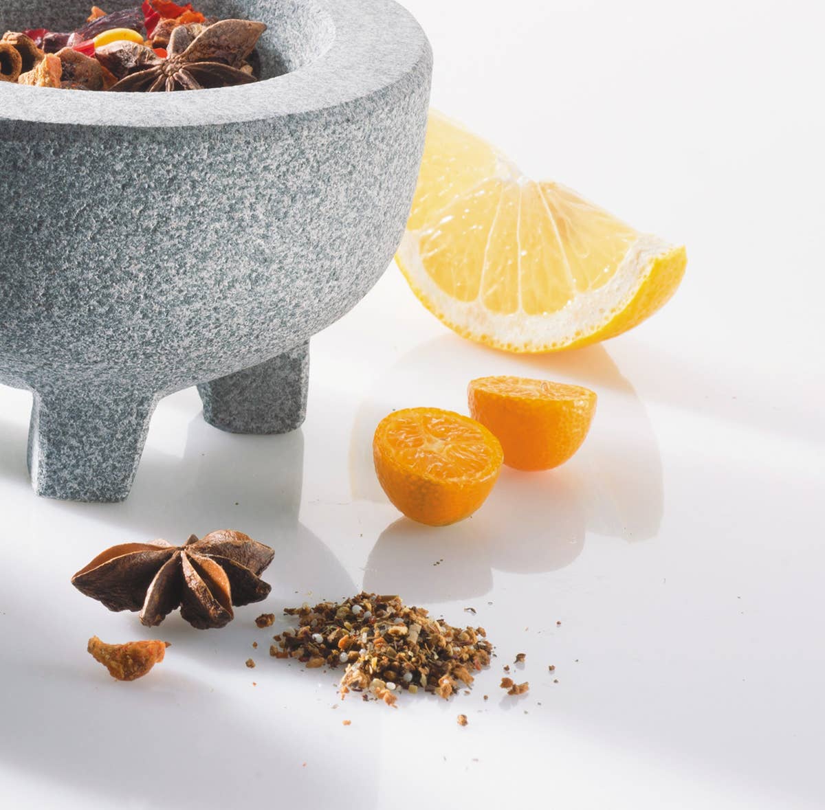 Gefu GmbH - Wholesale Mortar & Pestle - Granite mortar CRUNCHY, 10 cm2