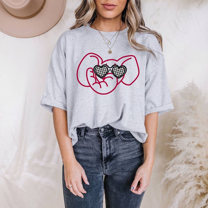 Light Grey Elephant Alabama T-Shirt for wholesale on Faire