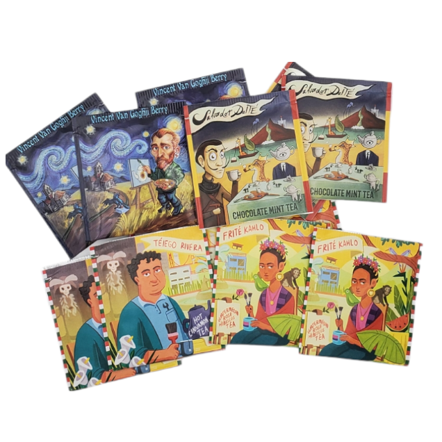 The TeaBook - Vente Sachets de thé - Échantillonneur de thé biologique ArteAists1