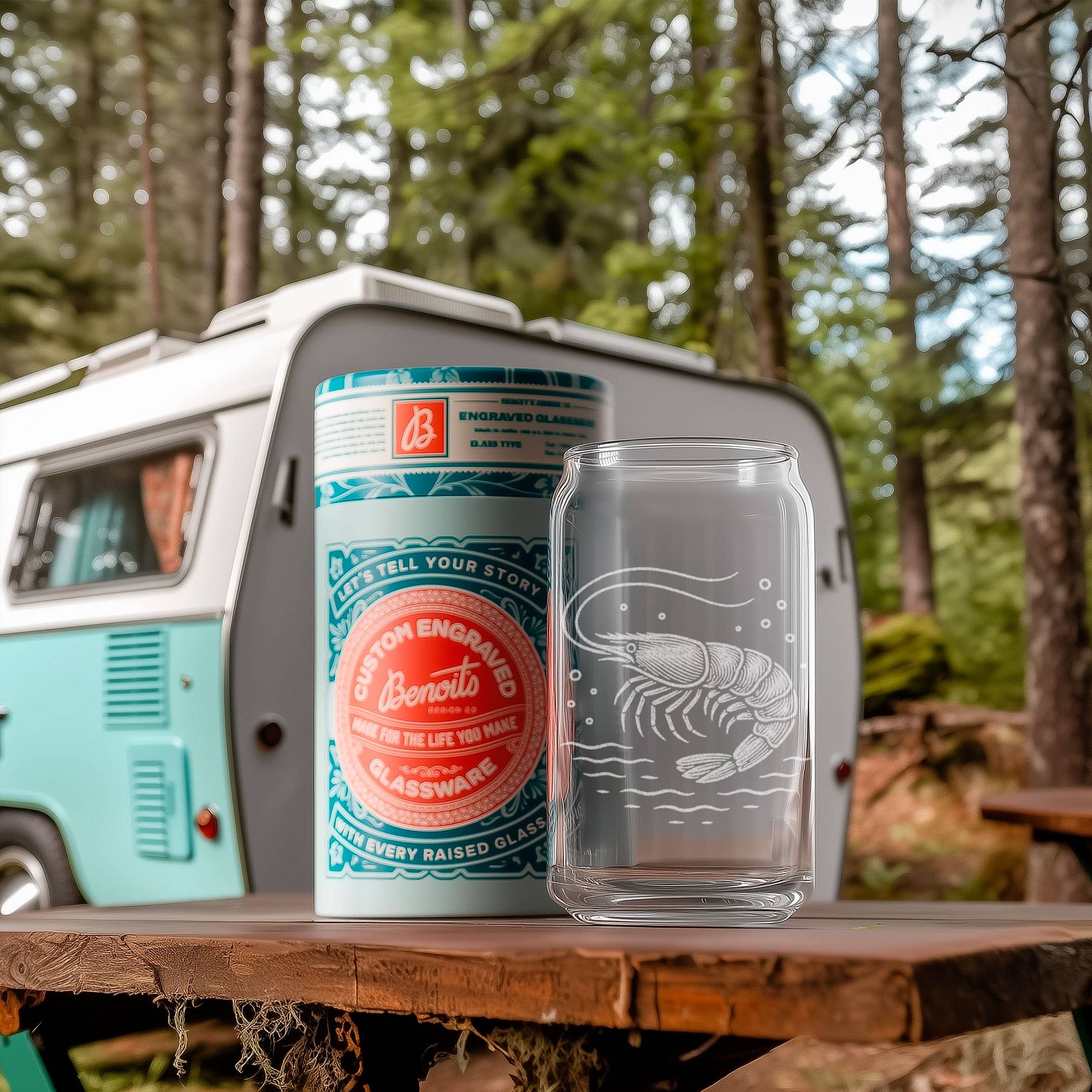 Benoit's Design Co. – Engroshandel Cocktail-/likørglas – Rejeglas0