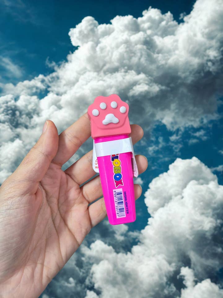 Cute Character Highlighter Pen | Kawaii Animal Cap for wholesale by Bonnie Stuff