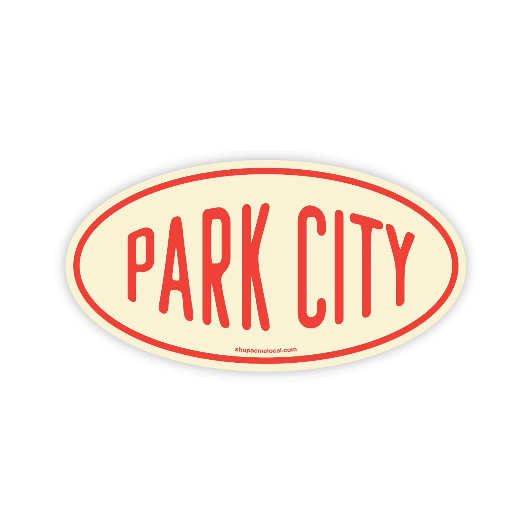 Acme Local - Wholesale Sticker - Vintage Oval Customizable Sticker5