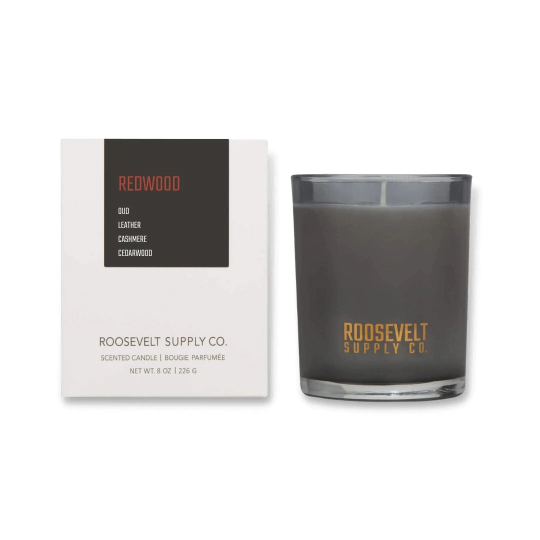 The Roosevelts Candle Co – Engroshandel Glaslys – Redwood National Park Candle3
