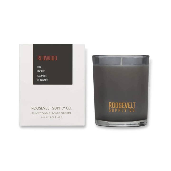The Roosevelts Candle Co – Großhandel Kerze im Glas / gefüllte Kerze – Redwood-Nationalpark-Kerze3