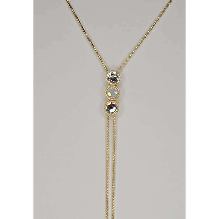 BETTYOH INC – Großhandel Y- & Lasso-Halsketten – Slide Halskette - Swarovski Elements