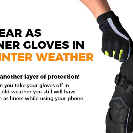 Touch Screen Reflective Running Gloves for wholesale on Faire8