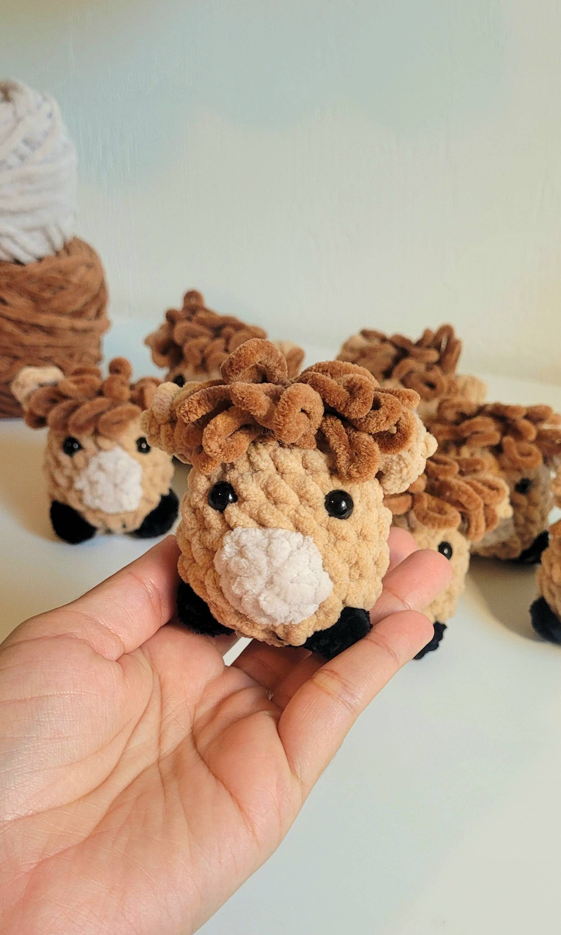 Beyond Threads by Angelis - Wholesale Stuffed/Plush Toy - Kids & Baby - Crochet Farm animals. Farm animals plushies. Mini animals. 6