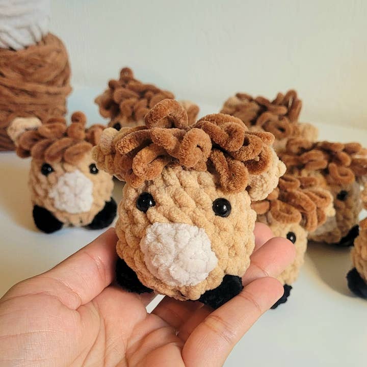 Beyond Threads by Angelis - Wholesale Stuffed/Plush Toy - Kids & Baby - Crochet Farm animals. Farm animals plushies. Mini animals. 6