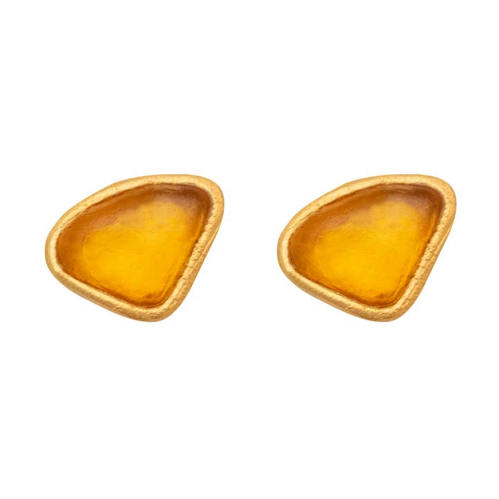 Solid Back Triangle Post Earrings for wholesale by Michael Vincent Michaud