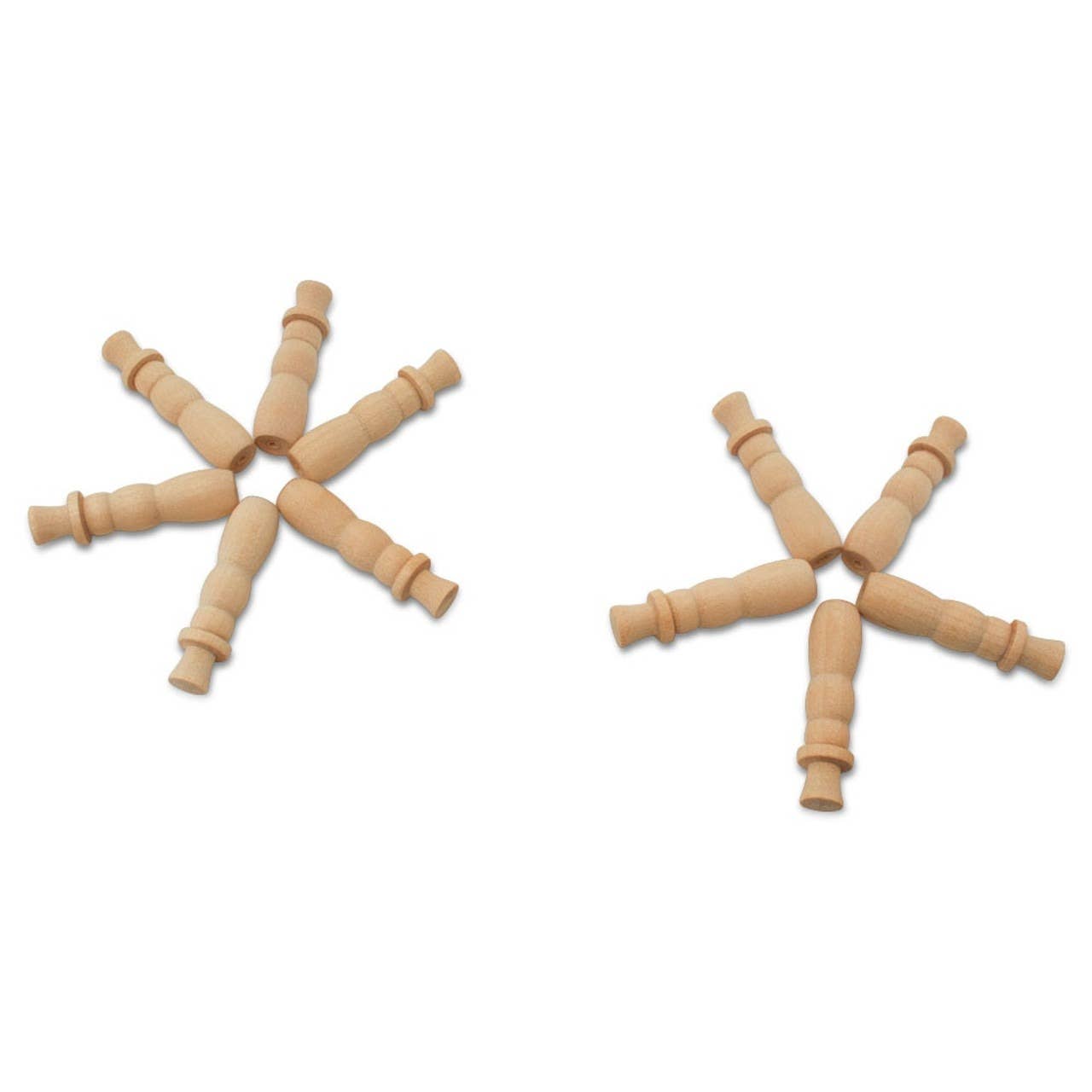 Woodpeckers Crafts - Wholesale DIY Craft Kit - Wood Snowman Mini Primitive, 1-9/16"5