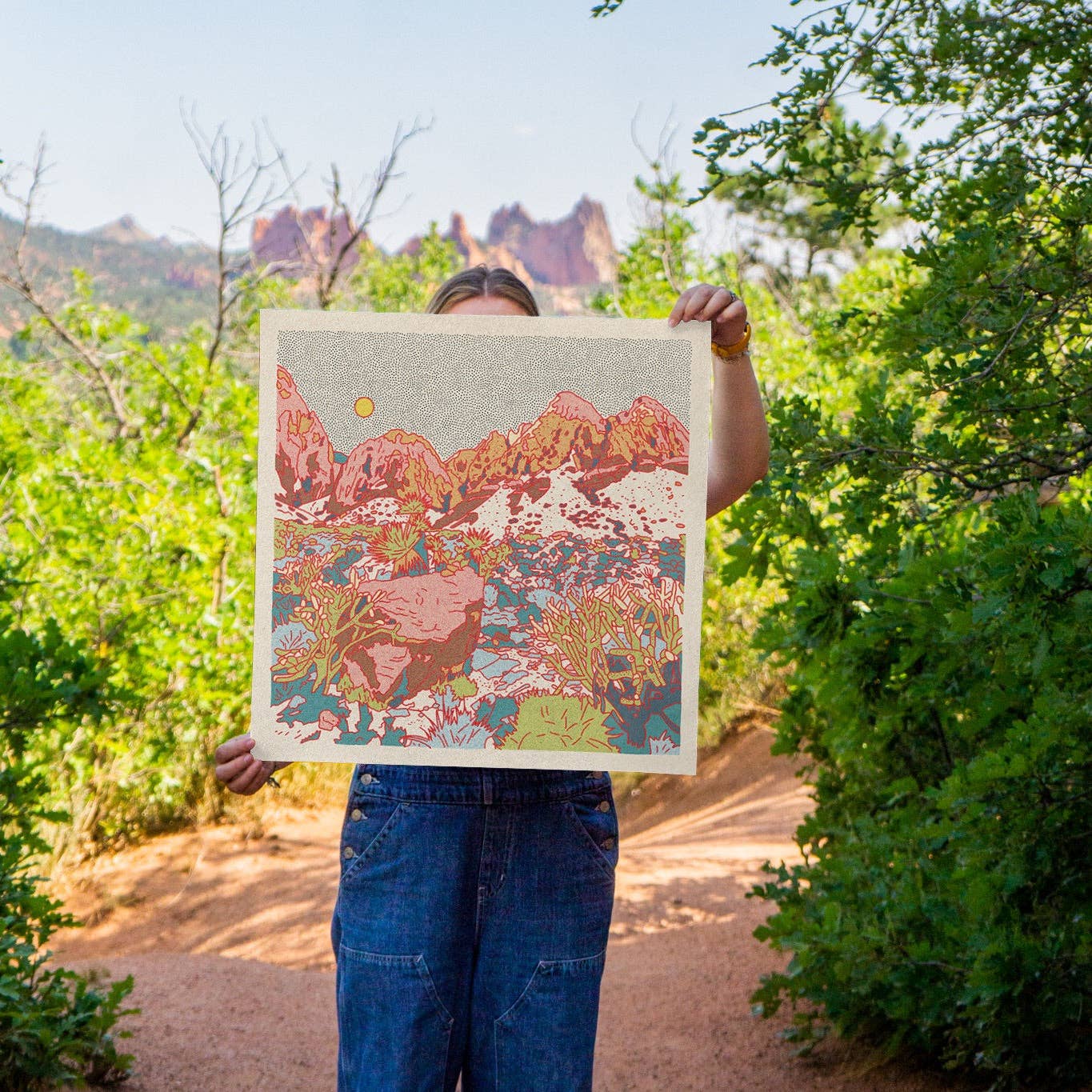 Caroline Clark – Großhandel Kunstdruck – Wüstenberg #291