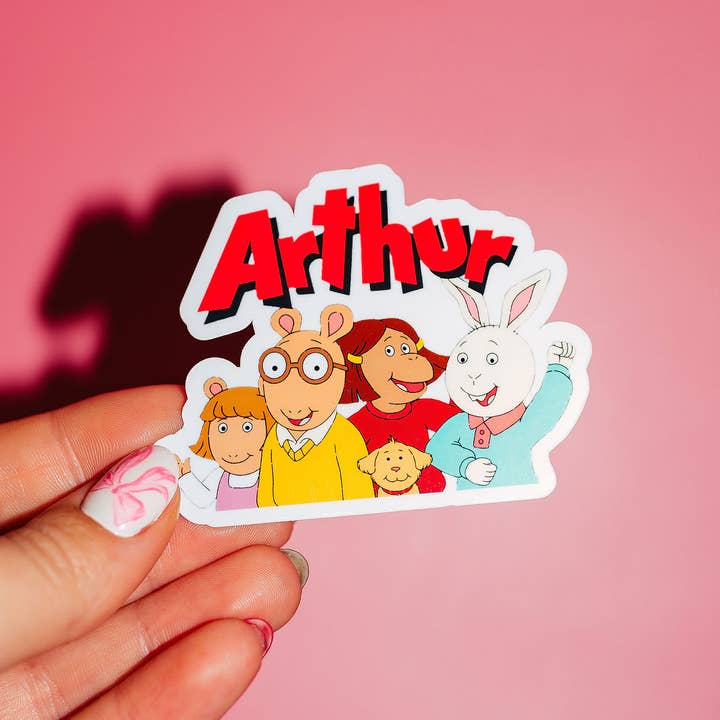 ShopSourSweetener - Wholesale Sticker - Arthur Sticker, 90s Children Show, D.W. Buster Francine