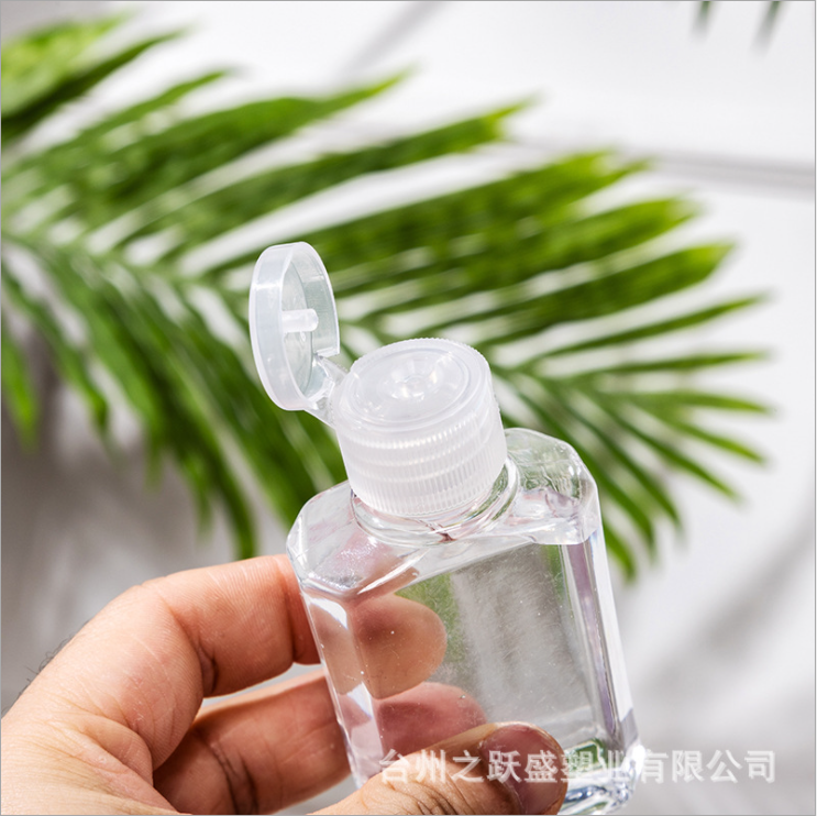 Terre & Eau Personal Care - Wholesale Travel Container - Clear Plastic Travel Sanitizer Bottles 60ml4