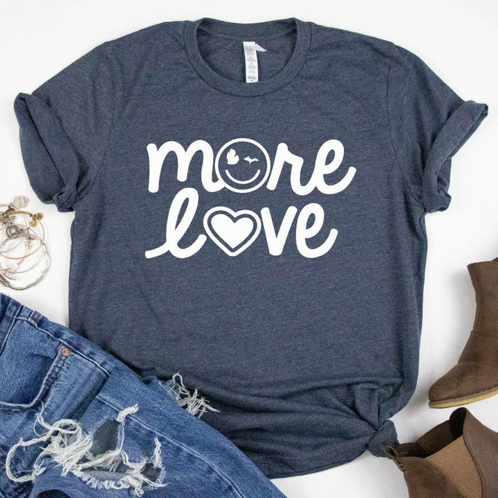 More Love Tee for wholesale by MICHIGAN VIBES