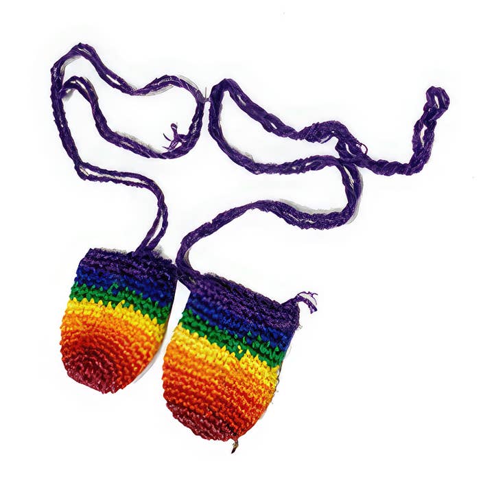 Rainbow Crystal Pouch for wholesale by Gypsy Rose