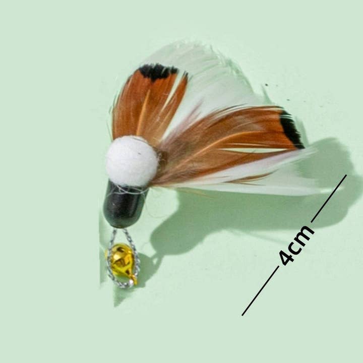 PAWPAWwholesale - Wholesale Pet Toy - Cat - Insect Teaser Wand for Cats – Refill Bug Heads_CWMM67953