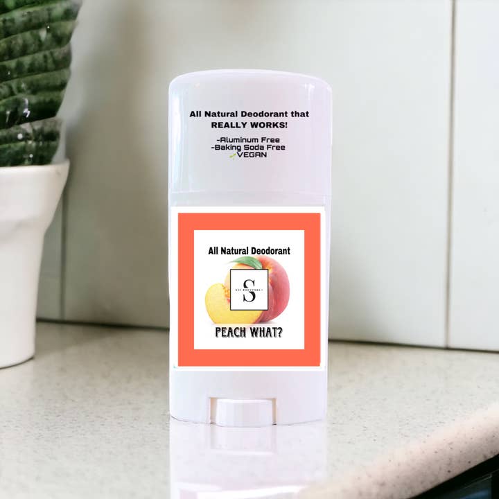 SÄ€F Body Care - Wholesale Deodorant - Women's - Peach What? Natural Deodorant, Aluminum Free, Vegan3